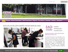 Tablet Screenshot of edimoda.es